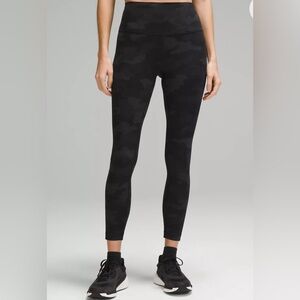 Lululemon Wunder Train. High Rise. Camo. 6